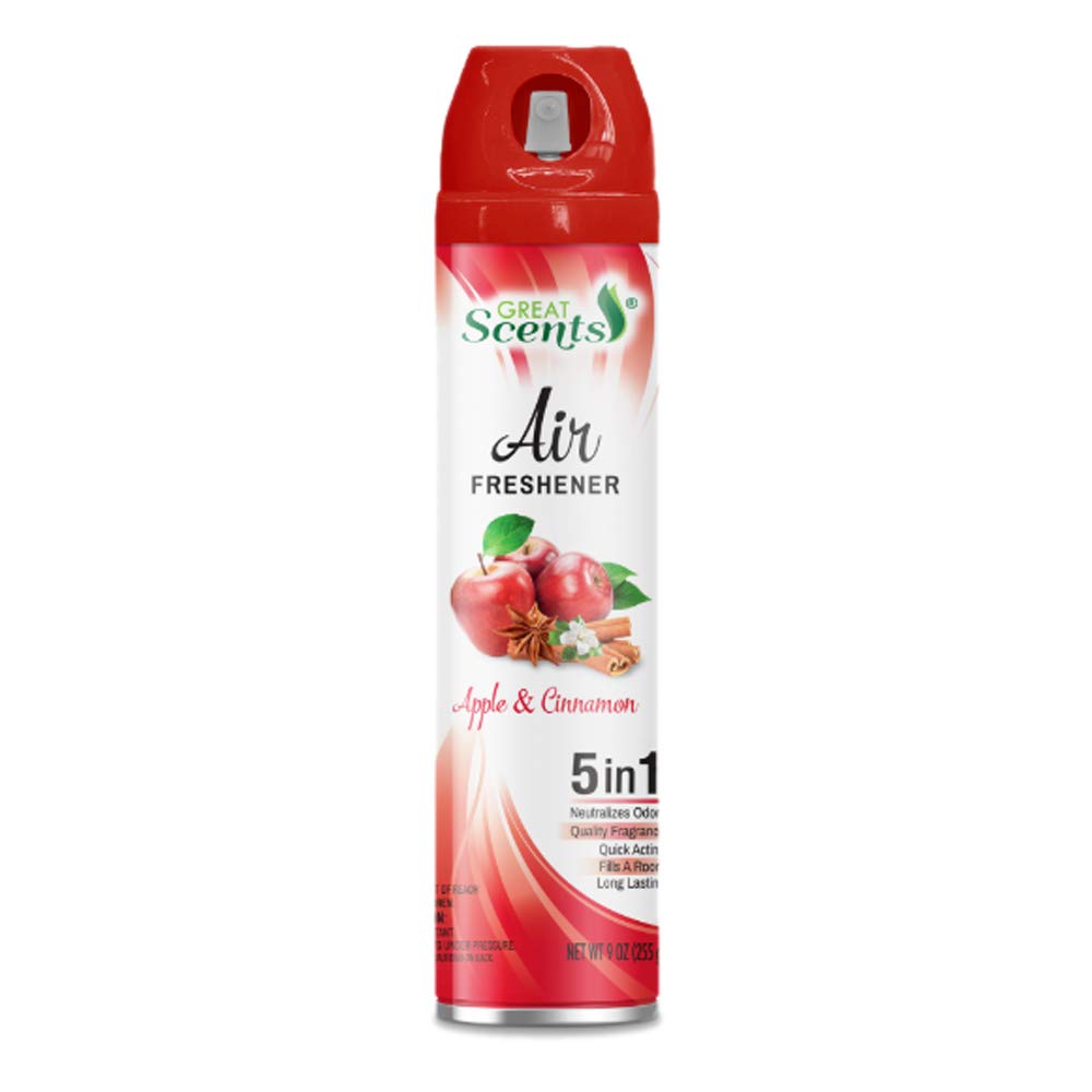 GREAT SCENTS Ambientador Spray Maca/Canela 255g