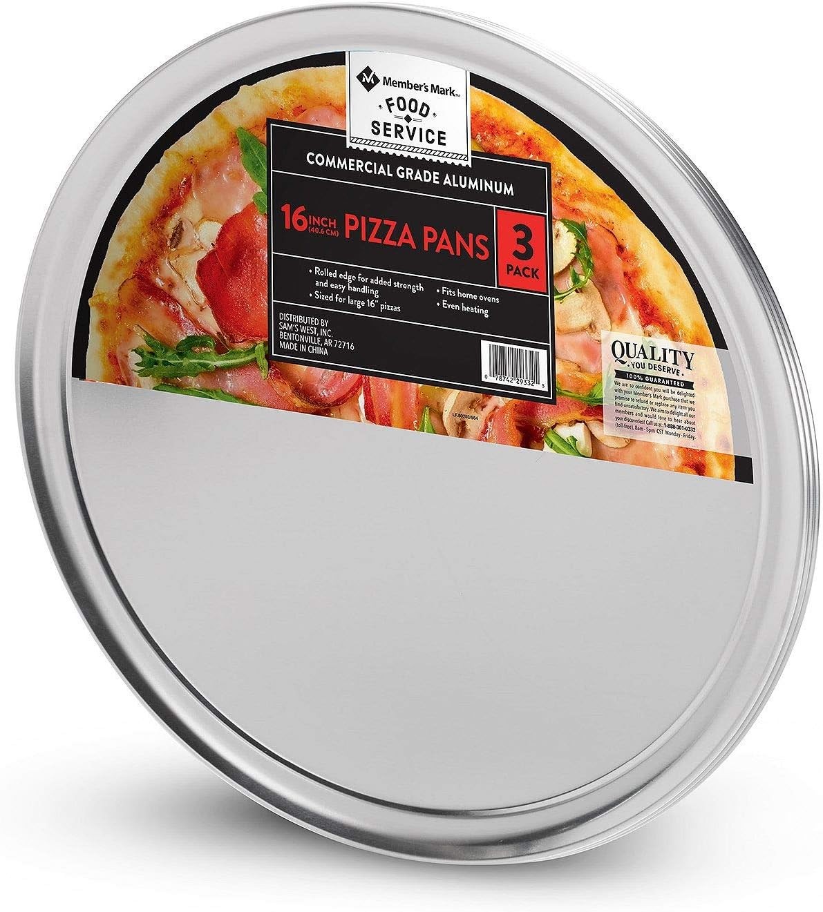 MM/CLIPPER Tabuleiro Pizza 3 Un