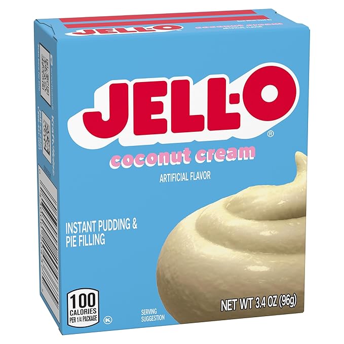 Jell-O Prep. p/Pudim Instantaneo Coco 96 gr