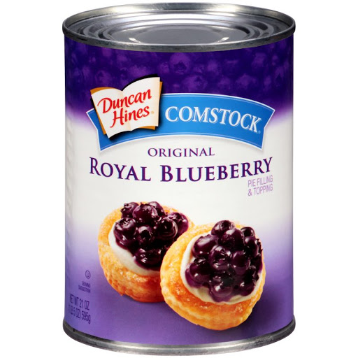 COMSTOCK Recheio/Cobertura Royal Mirtilo 595 gr