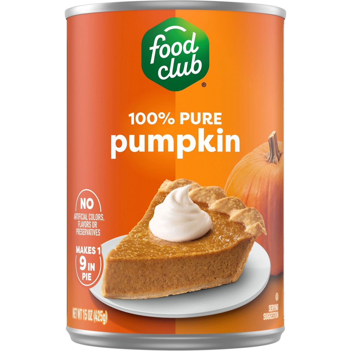 FOOD CLUB Polpa Abobora 425g