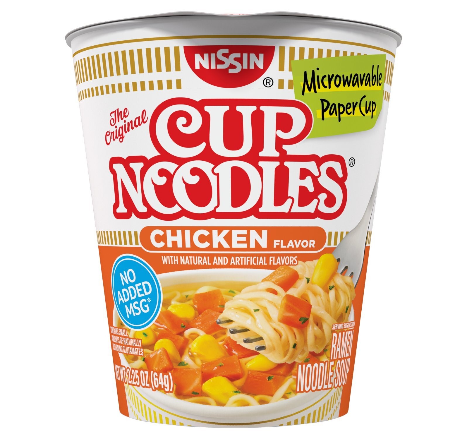 Cup Noodles Massas Sabor Galinha 64 gr