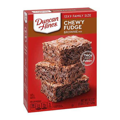 DH Preparado p/Brownies Chocolate Ch. Fudge 520gr