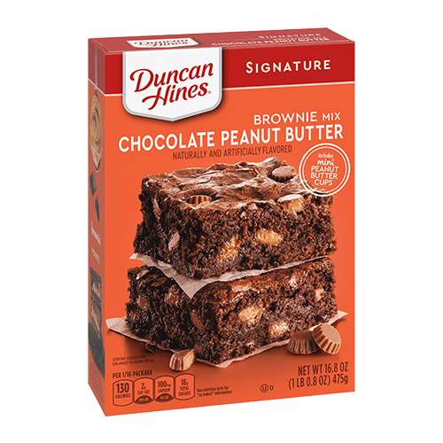 DH Preparado p/Brownie Peanut Butter Cup 475gr