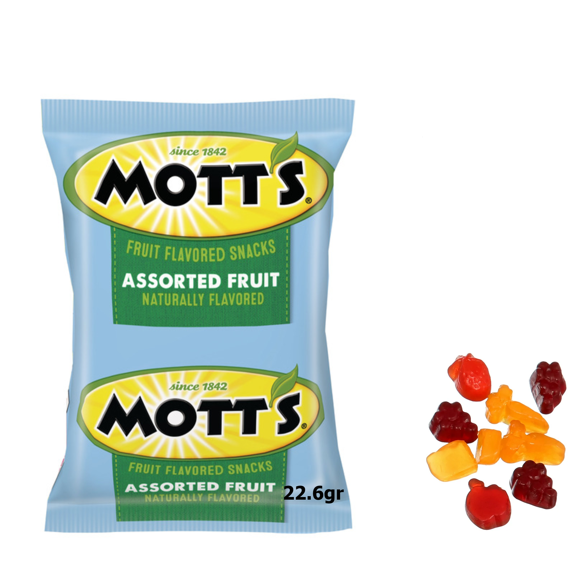 MOTTS Gomas de Fruta 22.6g