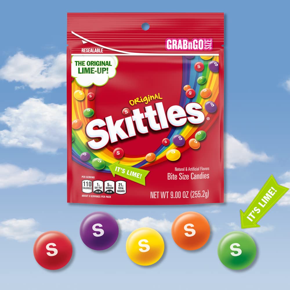 SKITTLES Candies Original Fruit 255.2g