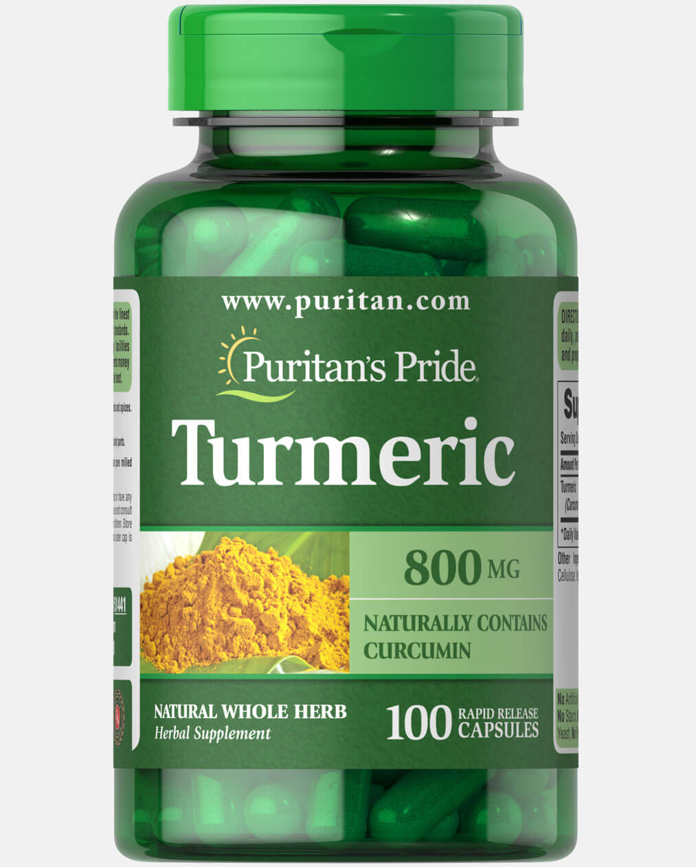 PURITANS PRIDE TURMERIC (Curcuma)100un