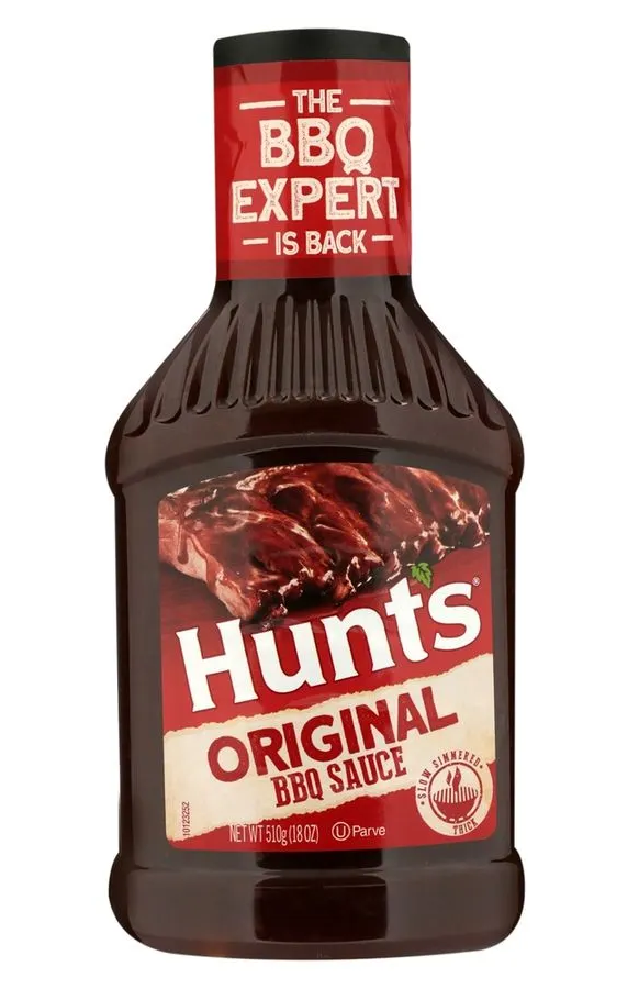 HUNTS Molho p/Barbecue Tradicional 510gr