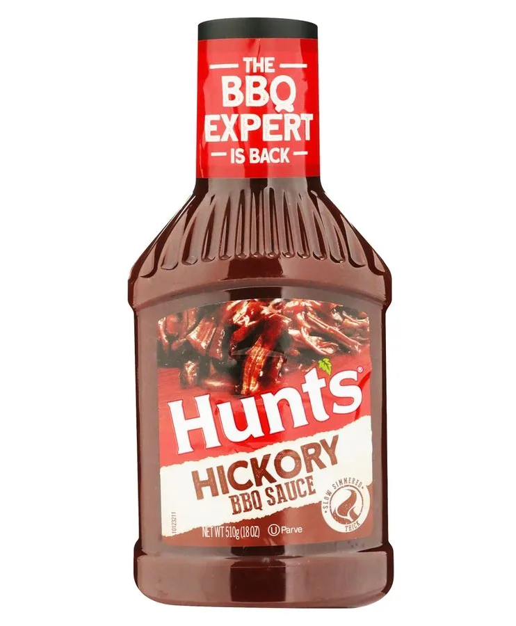 HUNTS Molho p/Barbecue Hickory 510gr