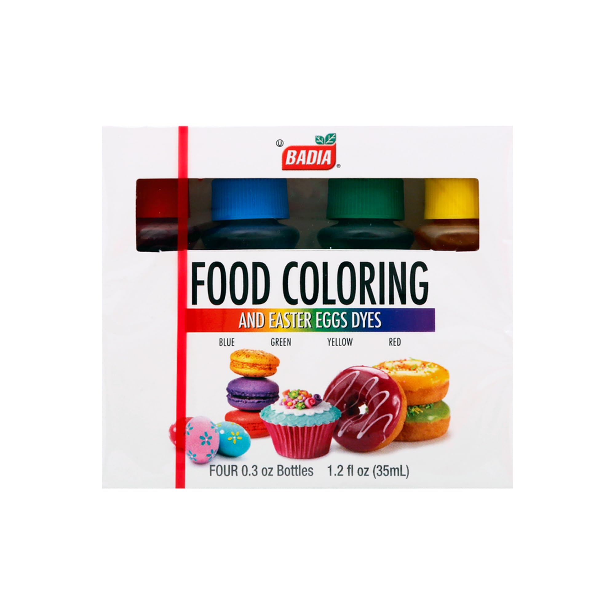BADIA Kit Liquido Coloraçao Alimentos 35ml