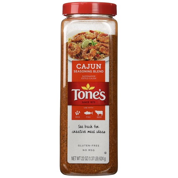 TONES Especiarias Cajun 623g