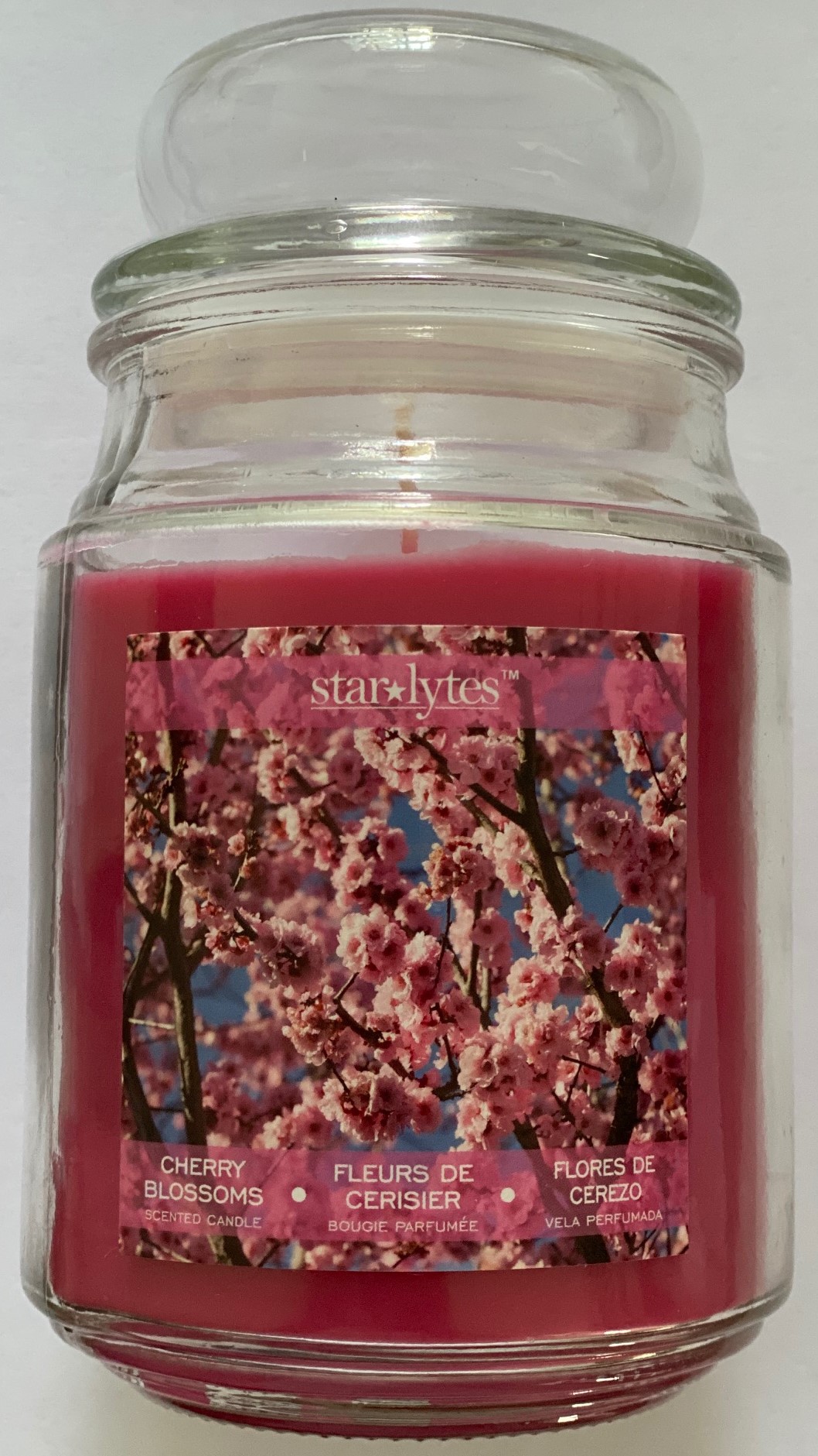STAR CANDLE Vela Soja Flores Cerejeira 510g