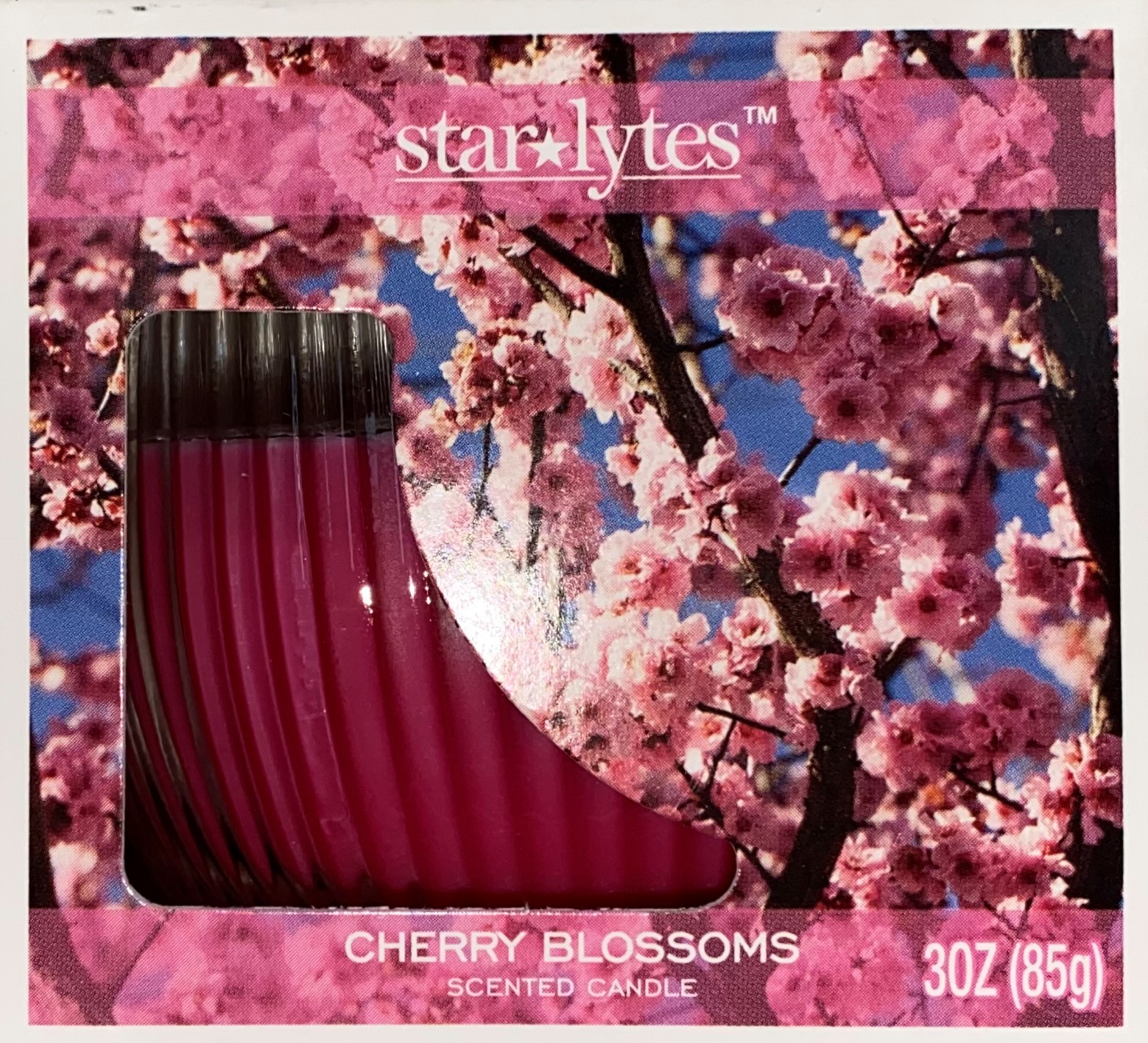 STAR CANDLE Vela Soja Flores Cerejeira 85g