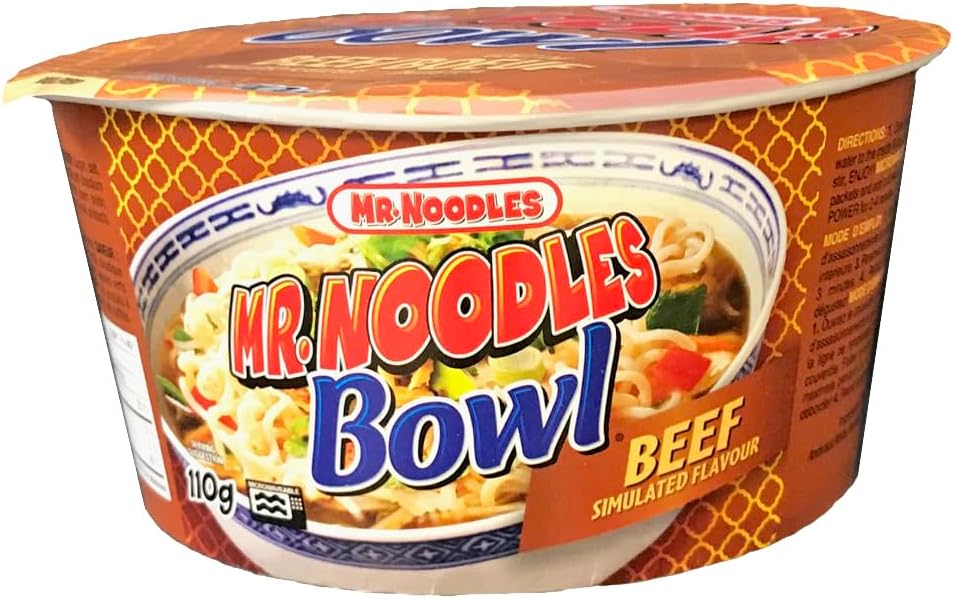 MR NOODLES BOWL Carne 110gr
