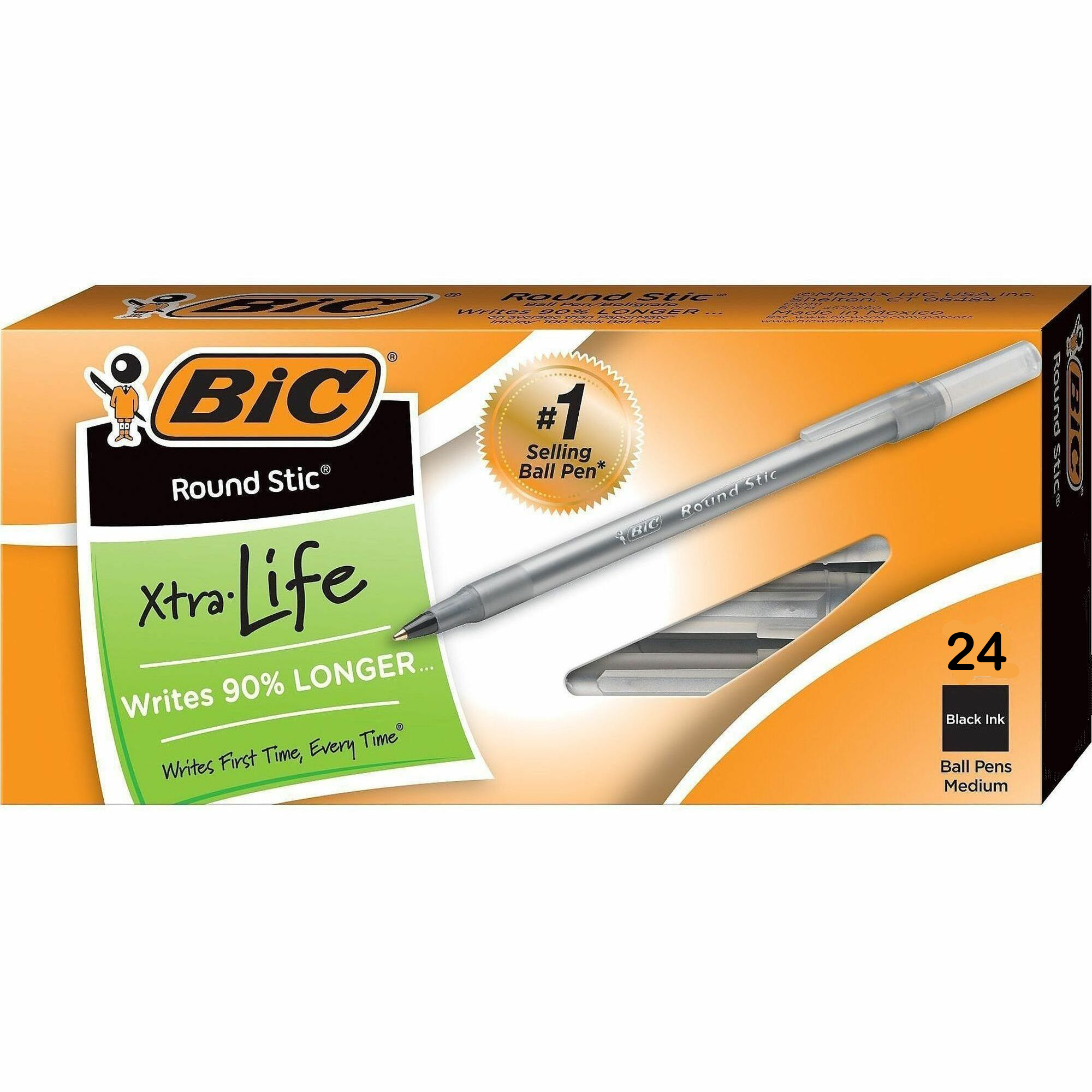 BIC Esferografica Preto 24un
