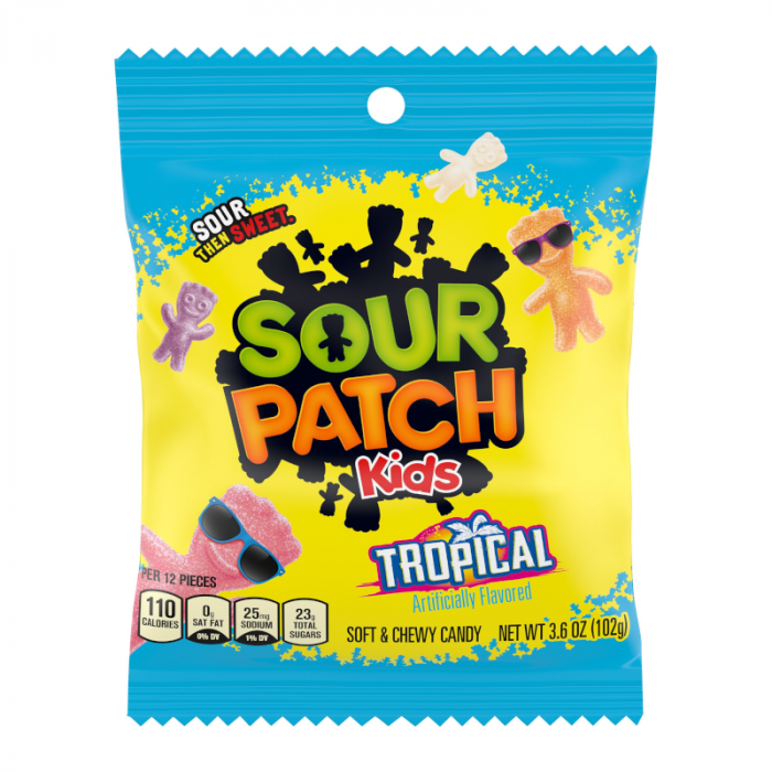 SOUR PATCH KIDS Tropical 102gr