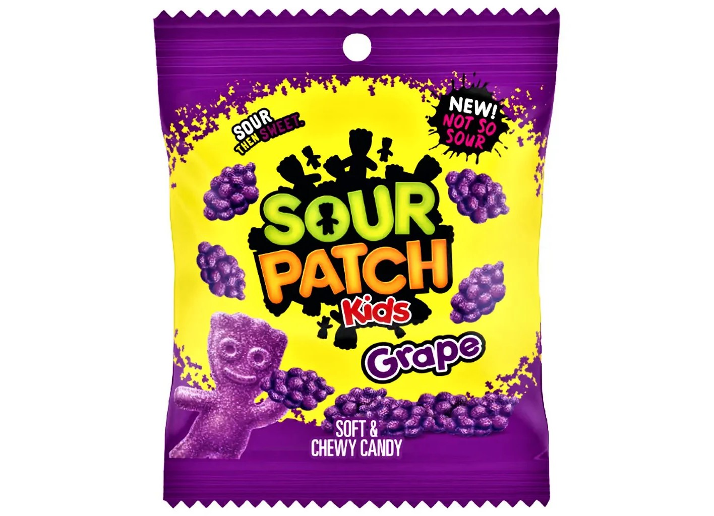 SOUR PATCH KIDS Gomas Doces/Azedas Uva 101gr
