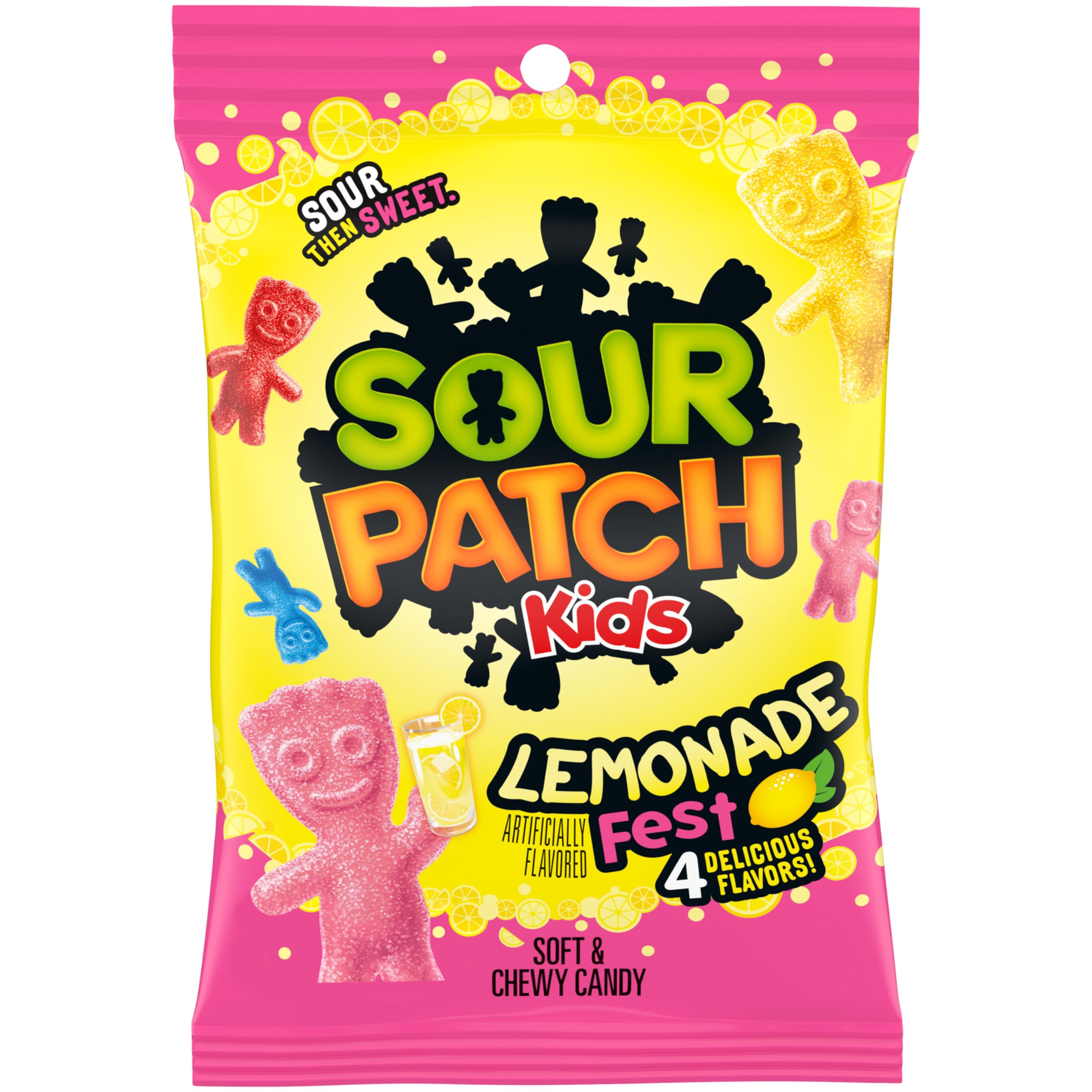 SOUR PATCH KIDS Gomas Doces/Azedas Limonada 102gr