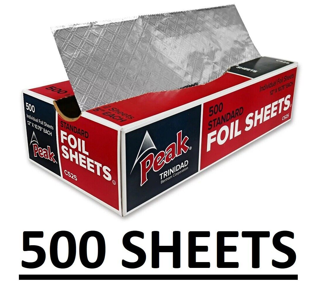 PEAK  Folha Aluminio 30x27cm 500 UN