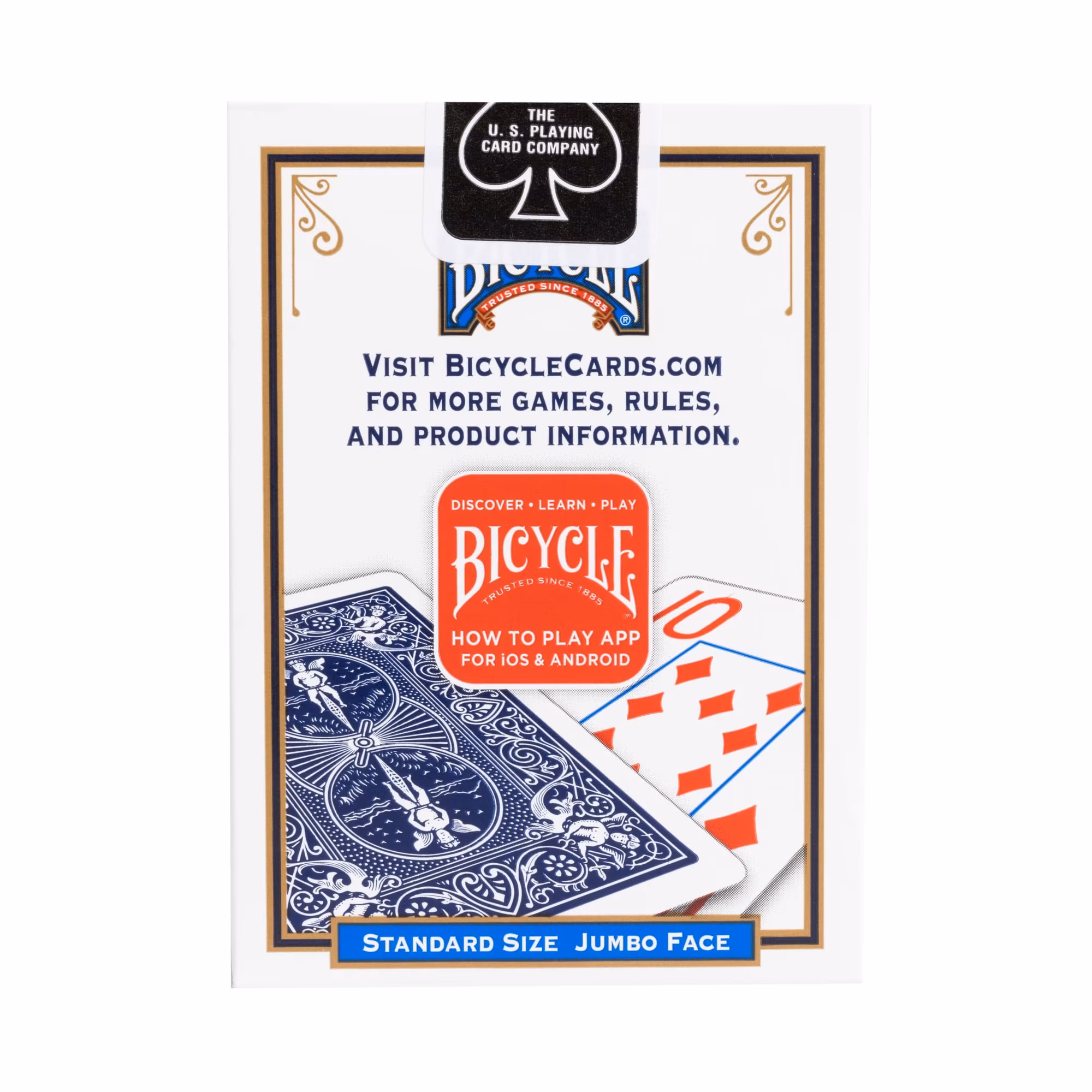 BICYCLE JUMBO Baralho de Cartas