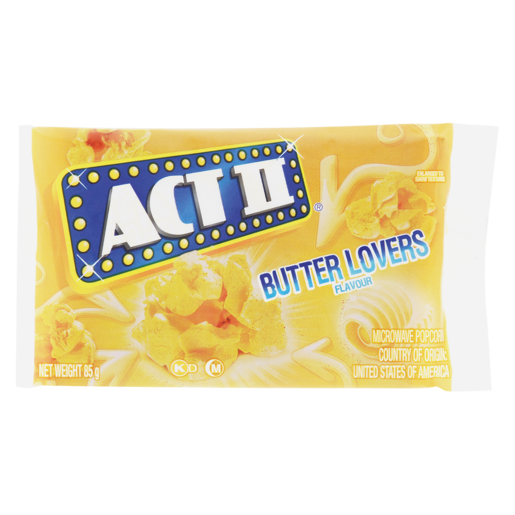 ACTII Pipocas p/Microondas Manteiga Extra 85gr UN