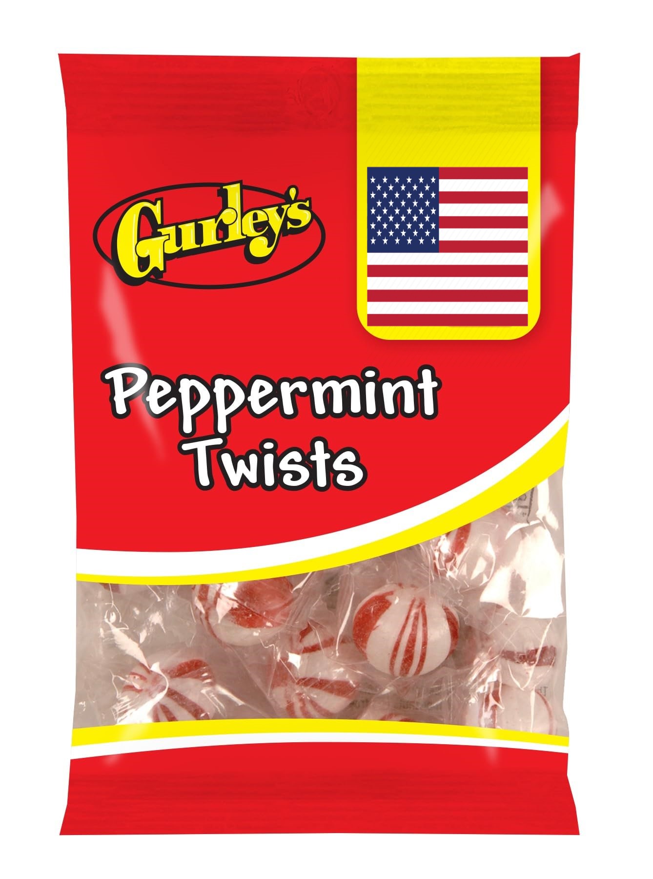 GURLEYS Rebucados Mentol Twists 50gr