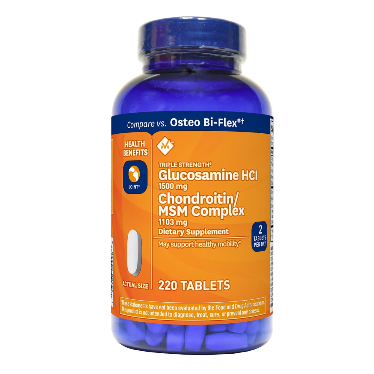 Members Mark Glucosamine/Chondroitin 3X 220Un