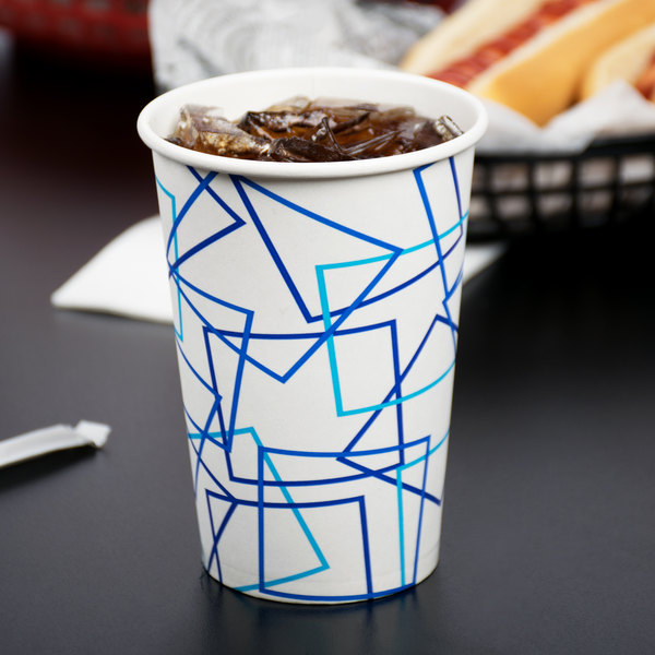 CHOICE Copos Papel 16oz 473ml 50un