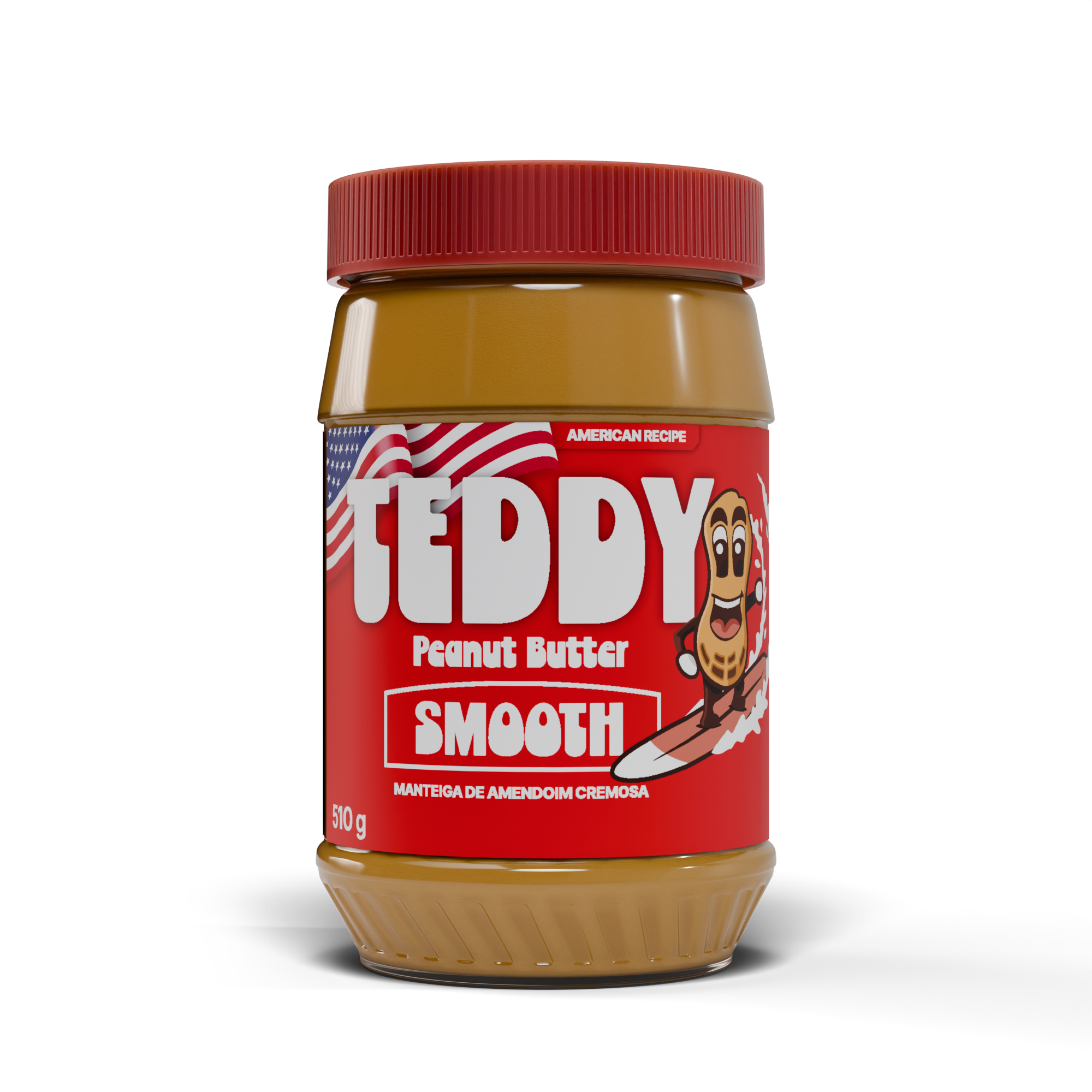 TEDDY Manteiga Amendoim 510g