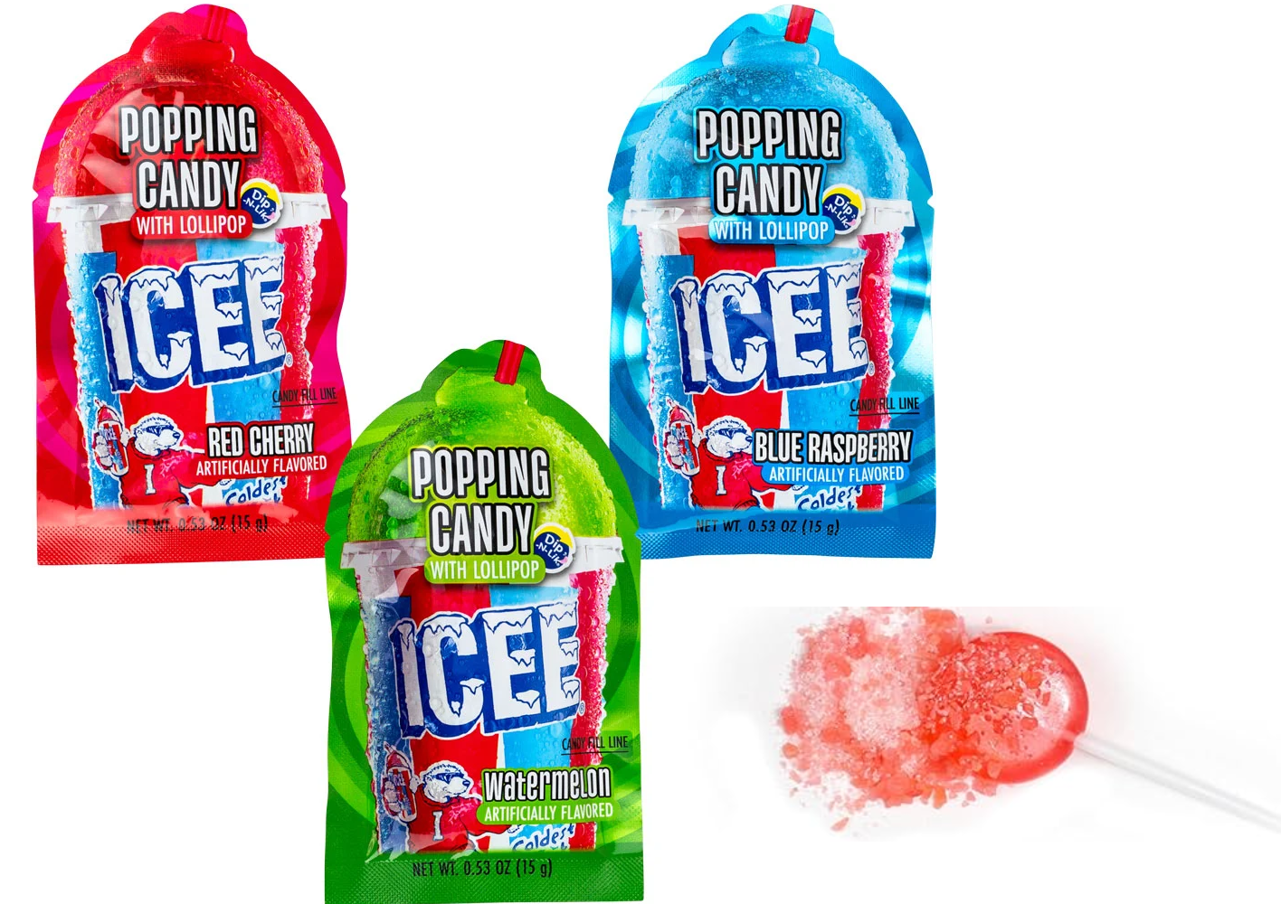 ICEE Popping Candy c/ Chupa 15g