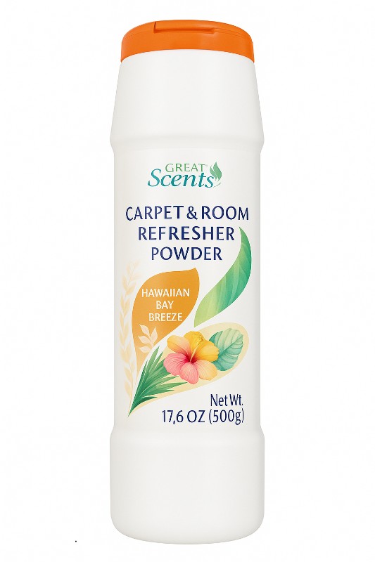 GREAT SCENTS Desod.Carpetes Hawaiian Breeze 500g