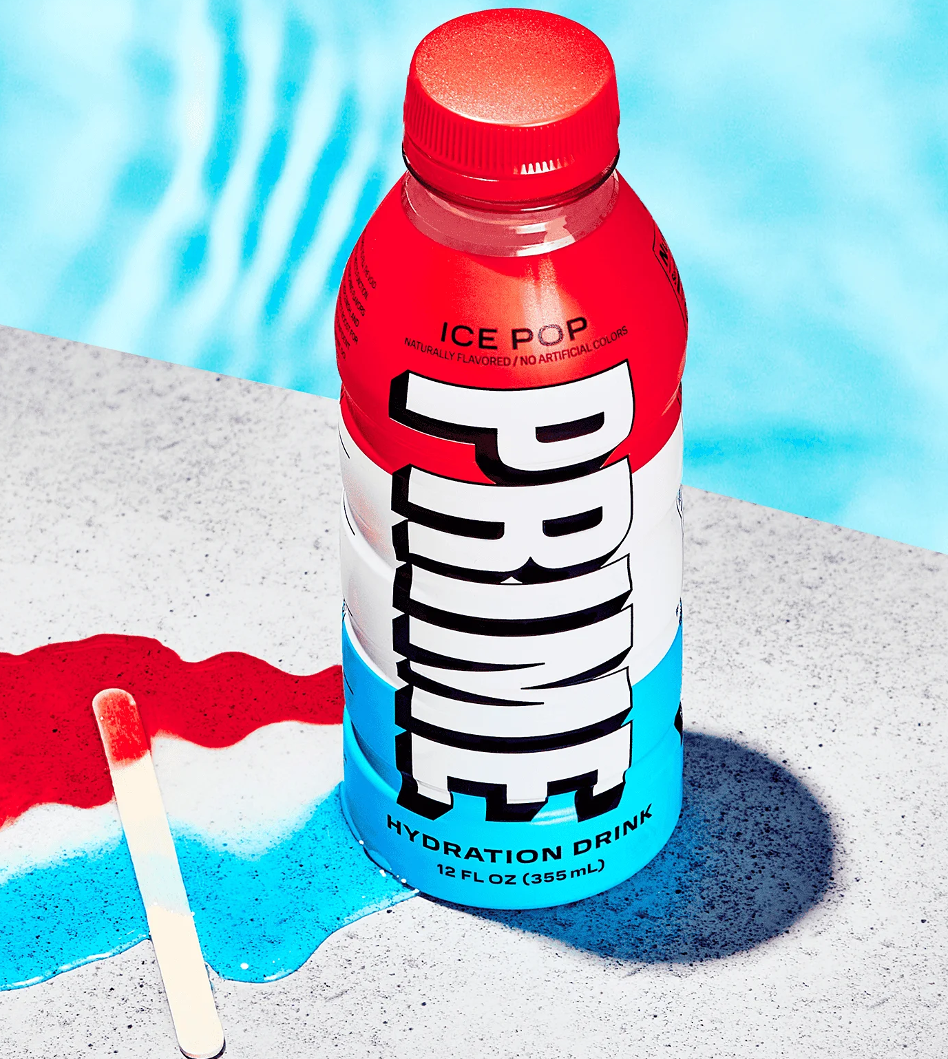 PRIME Bebida Hidratacao ICE POP 355ml