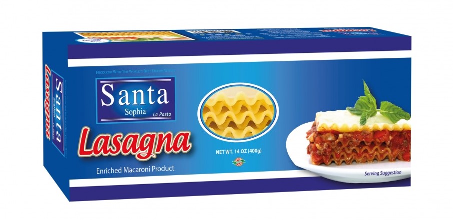 SANTA SHOPHIA Massa Lasanha  400g